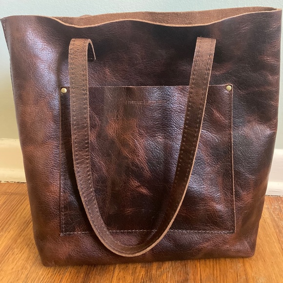 Portland Leather Goods Handbags - Portland Leather Goods Crossbody Tote